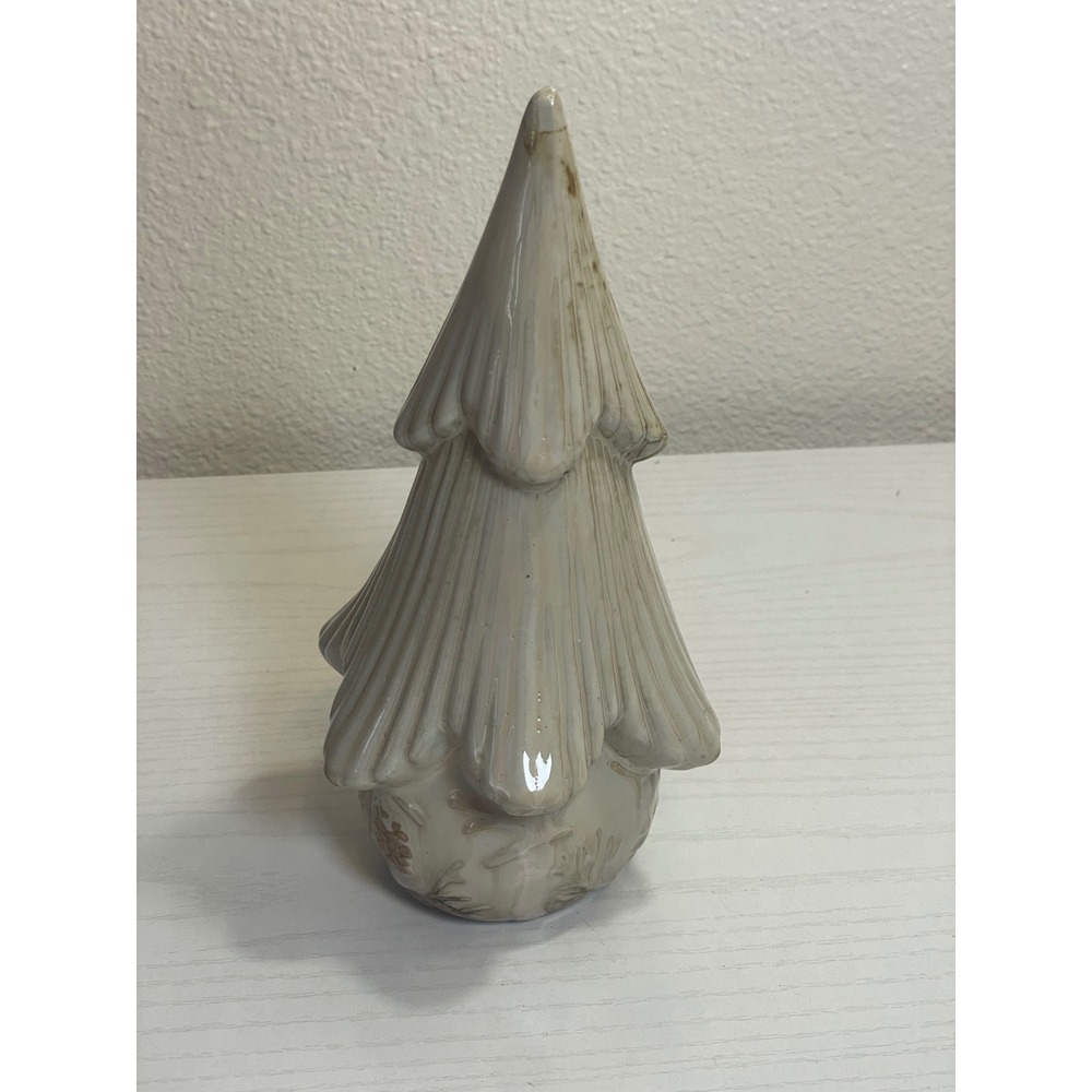 Ceramic Christmas‎ Tree Tabletop Decor Rustic Farmhouse Holiday Accent
